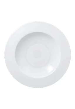 SET DE 6 PLATO HONDO PORCELANA BLANCO 26CM ACCES RAK