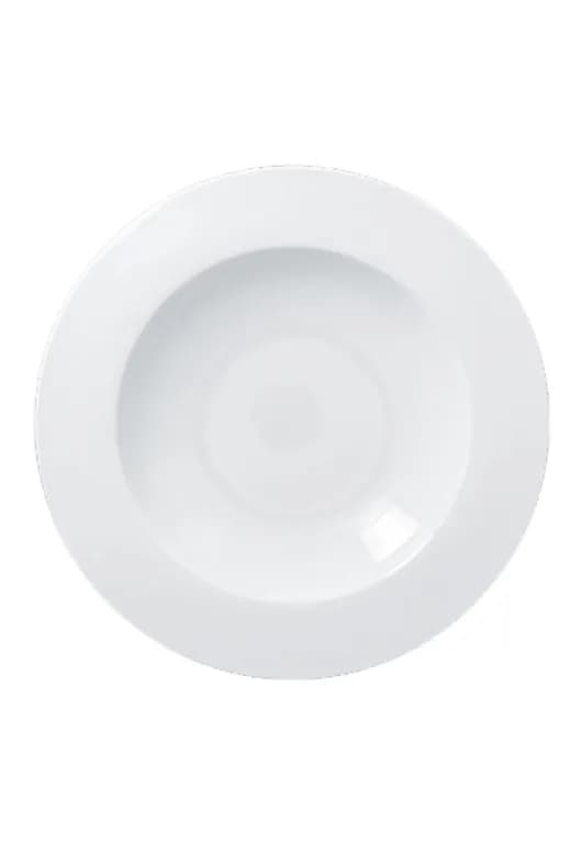 SET DE 6 PLATO HONDO PORCELANA BLANCO 26CM ACCES RAK