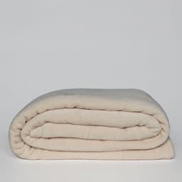 Frazada King polar microfibra color Camel