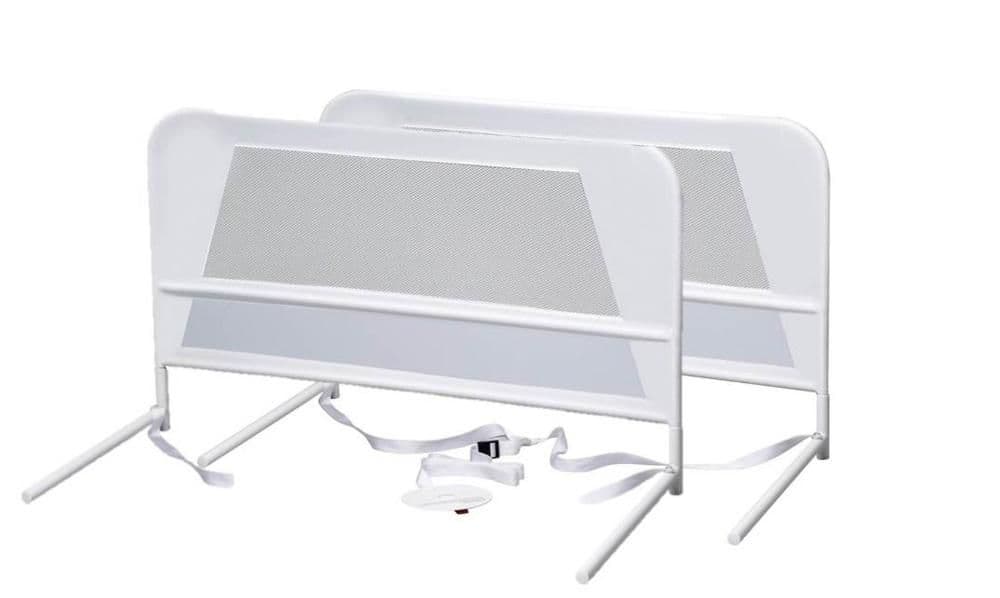 Set 2 Barandas para Cama de Ninos - Blanco