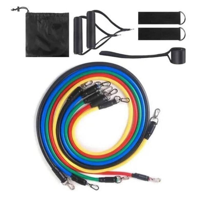 Set Bandas Elasticas Tubos 11 Piezas