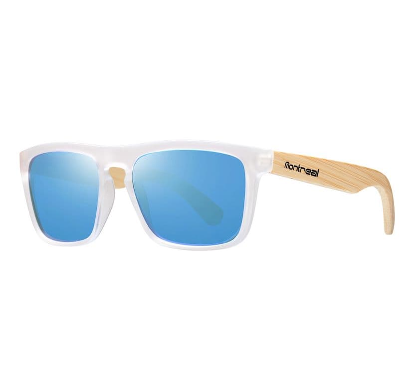 Lente de Sol Hombre Mujer Polarizados Anteojos Filtro UV Blanco TALLA UNICA