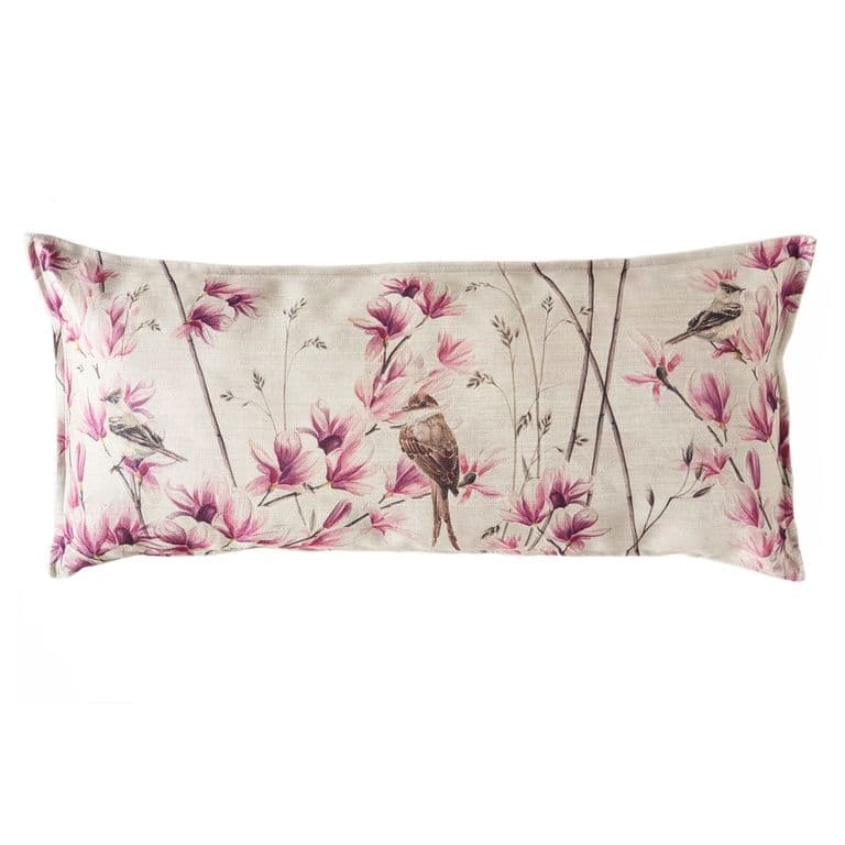 FUNDA COJIN MARISA MAGNOLIA Y PAJARITOS XL