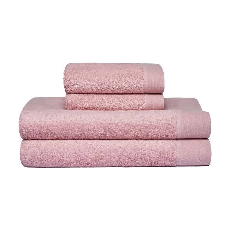 Set 2 toallas mano y 2 toallones bano Elegance, 100% algo, 550 gr