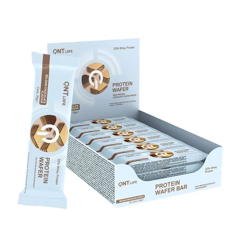 Pack x 12 Barras De Proteina Wafer Bar 35gr Chocolate