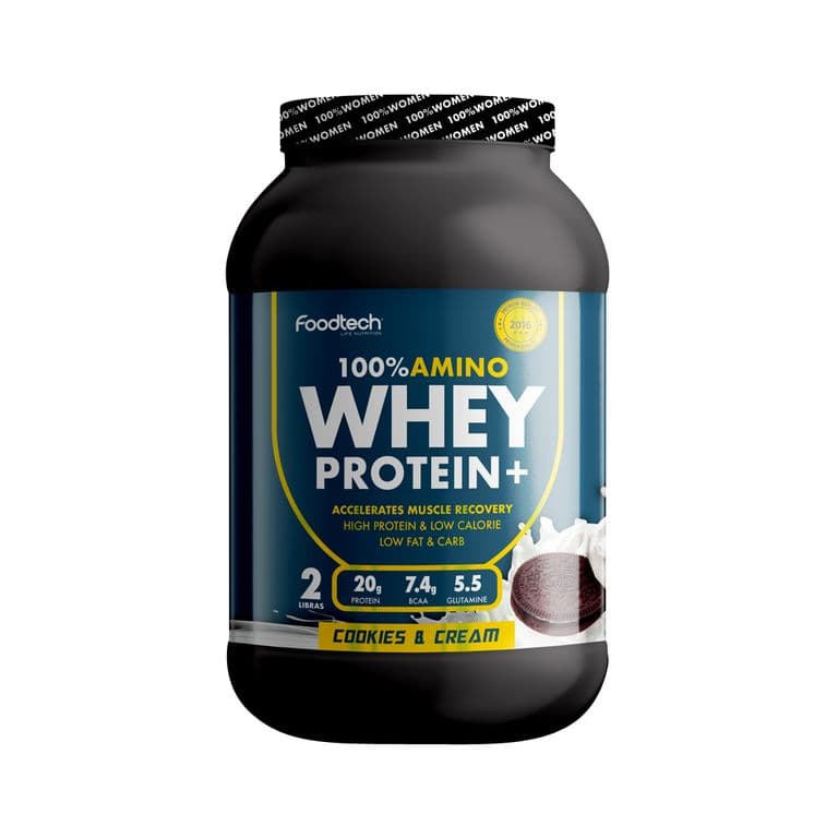 100% Amino Whey Protein 2 lb - Cookies and Cream COOKIES AND CREAM