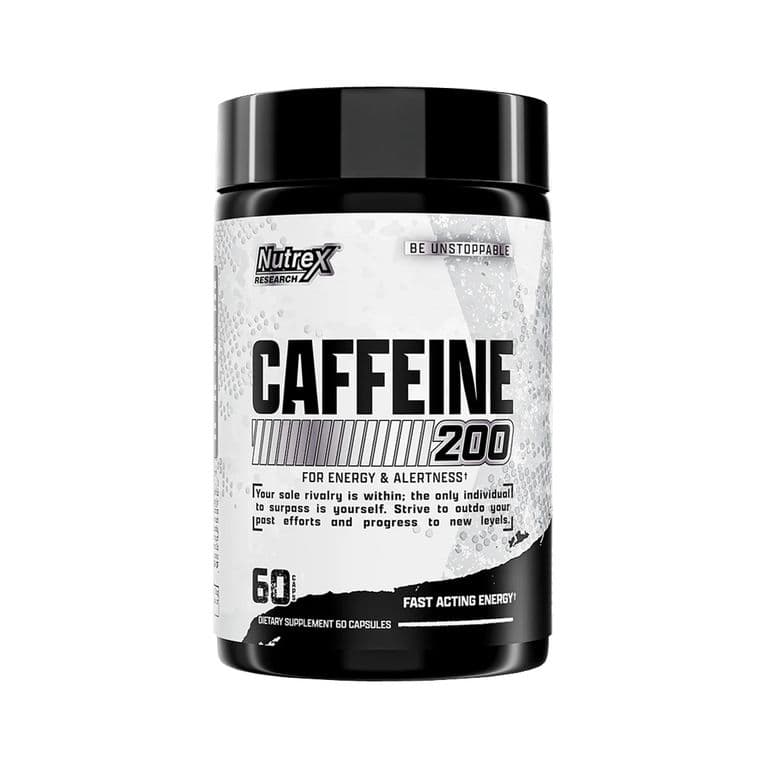 Caffeine 200 60 Cap - Nutrex SIN SABOR