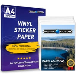 Papel Fotografico Autoadhesivo 120g Premium A4 Pack 100 hoja