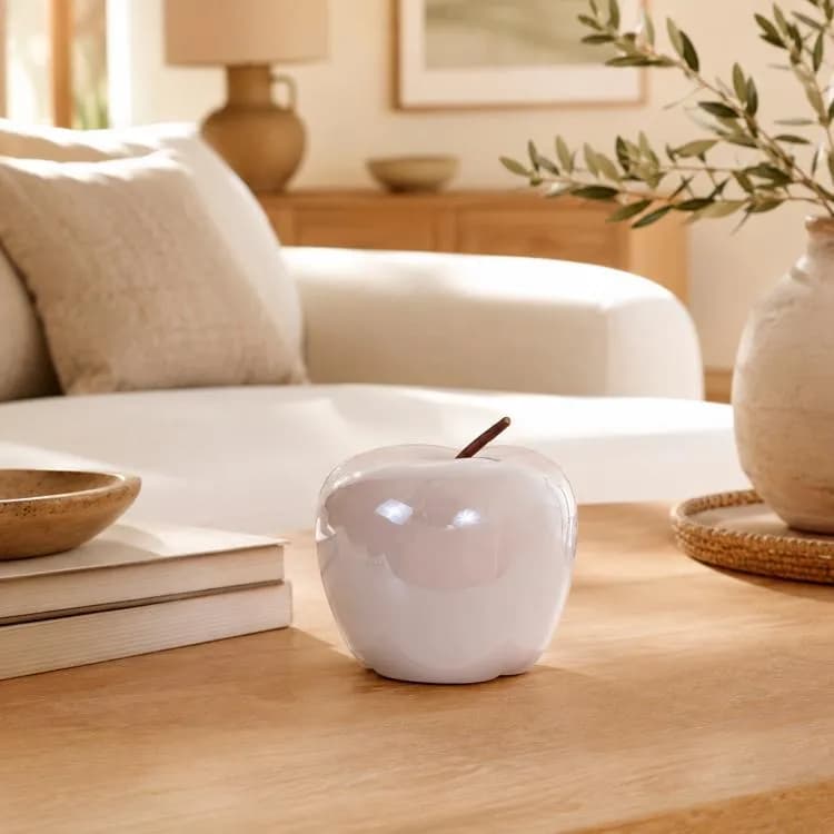 Figura Decorativa Manzana Palau Ocre