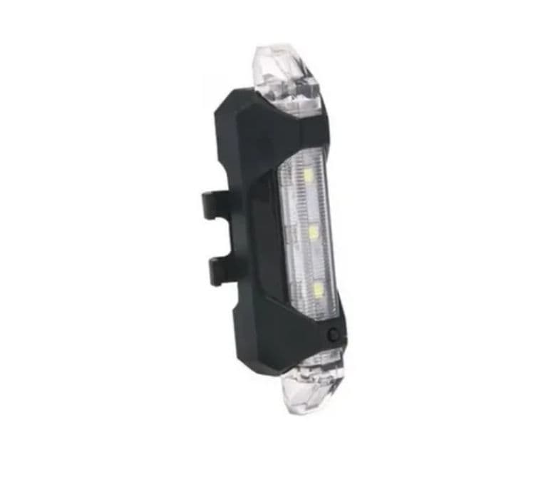 Luces Led Recargables Para Bicicleta Blanco Rapid