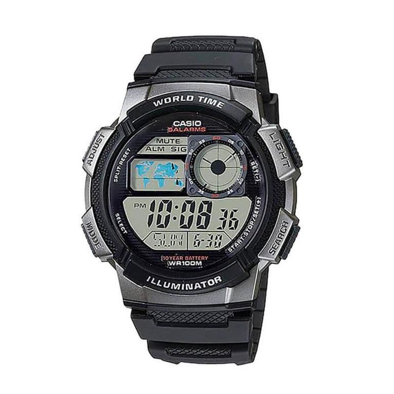 Reloj Digital Hombre AE-1000W-1BV Negro TALLA UNICA