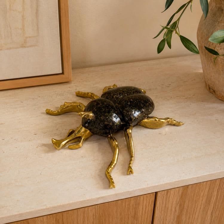 Figura Decorativa Escarabajo Morocco Mediano