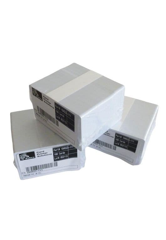 Tarjeta De Identificacion Premier Blanca 0.76mm 500und