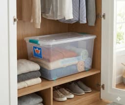 Caja Organizadora Almacenamiento Suprema 50 Litros Marca