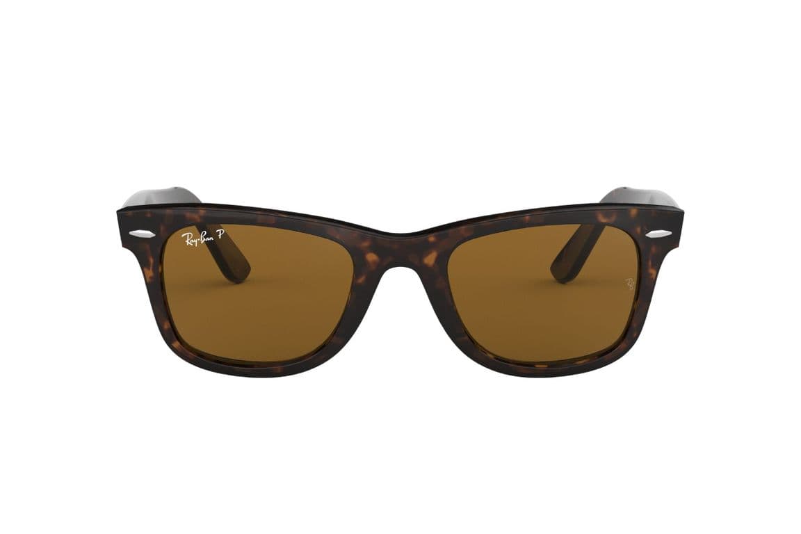 Lentes de Sol Wayfarer Havana Polarizados Ray-Ban Cafe M