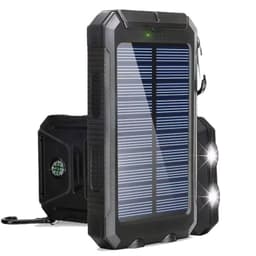 Powerbank Solar 8000Mah 5V/2.1A Max Negro