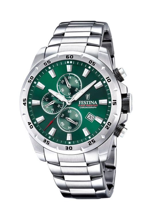 Reloj F20463/3 Verde Hombre Chrono Sport Verde TALLA UNICA