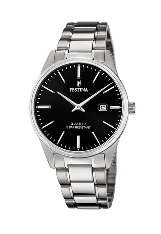 Reloj F20511/4 Negro Hombre Acero Clasico Negro TALLA UNICA