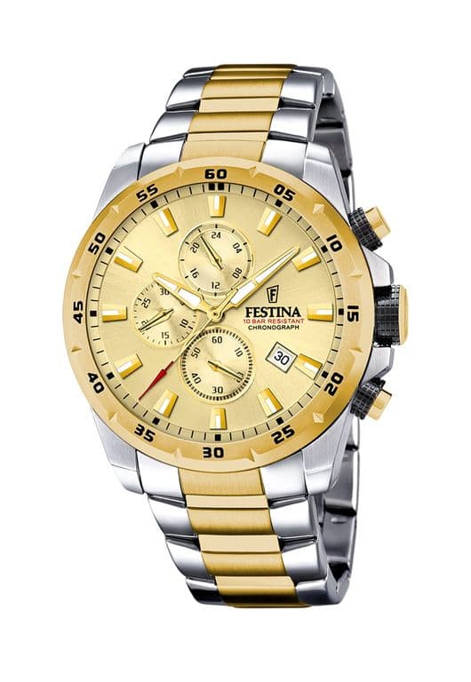 Reloj F20562/1 Champana Hombre Chrono Sport Beige TALLA UNICA