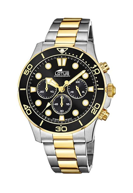 Reloj 18757/2 Negro Hombre Crono Deportivo Negro TALLA UNICA