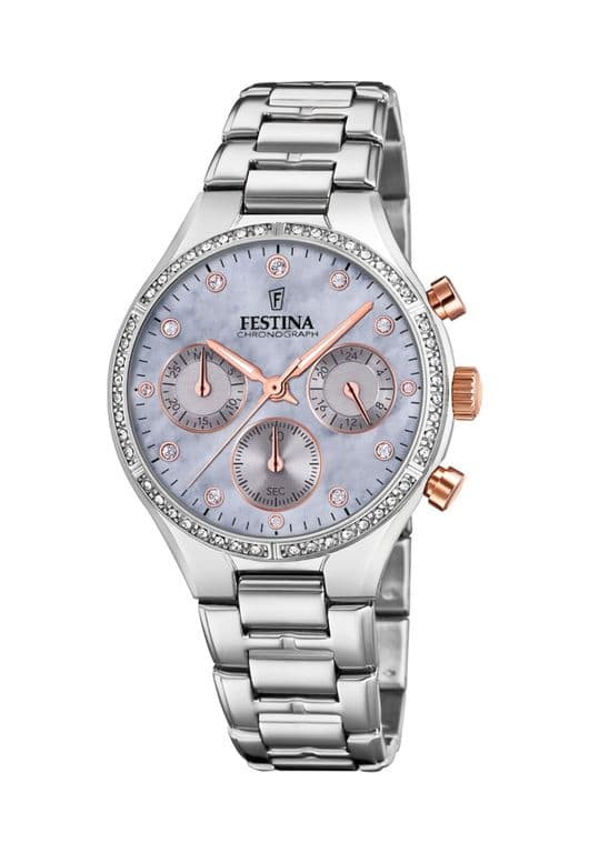 Reloj F20401/3 Grafito Mujer Boyfriend Collection Gris TALLA UNICA