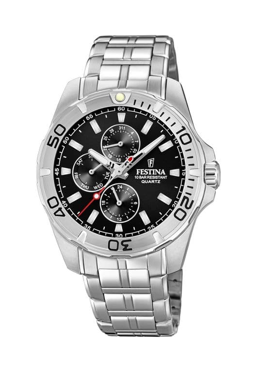 Reloj F20445/3 Negro Hombre Multifuncion Negro TALLA UNICA
