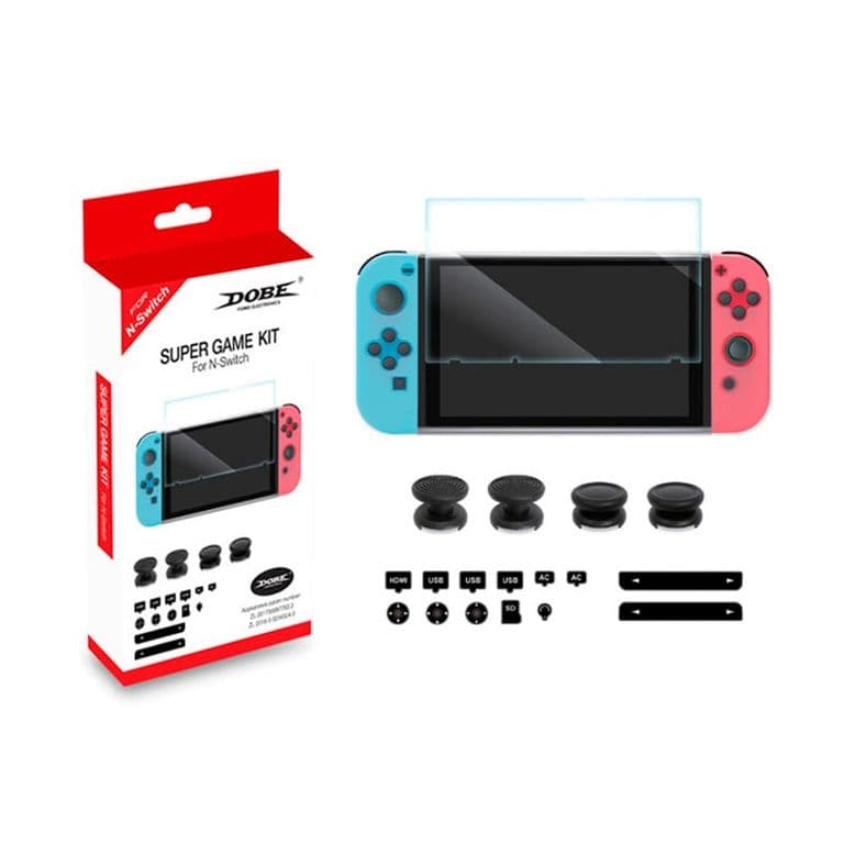 Kit Anti Polvo Nintendo Switch 13 en 1 Accesorios