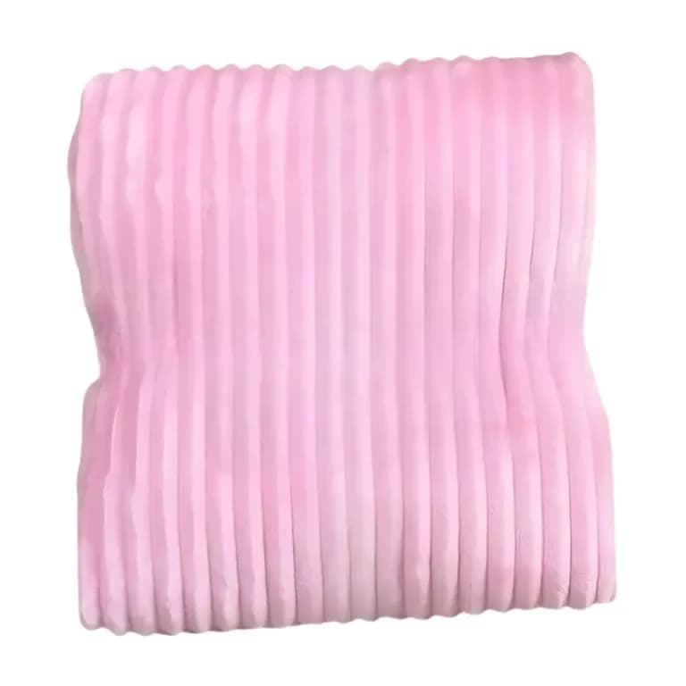 Manta Gruesa Frazada Polar Suave Ropa Cama 150 X 200 Rosa