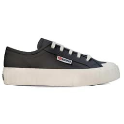 Zapatilla 2630 Stripe Vegan Faux Black White Negro 40