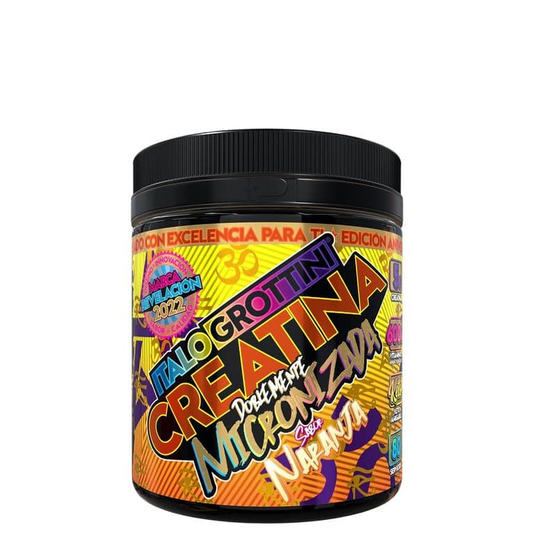 CREATINA 432 GRAMOS - 80 SERVICIOS - NARANJA