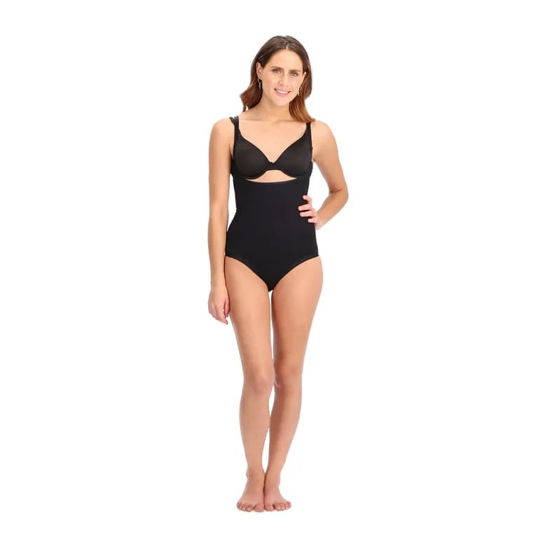 Body modelador control alto Negro M