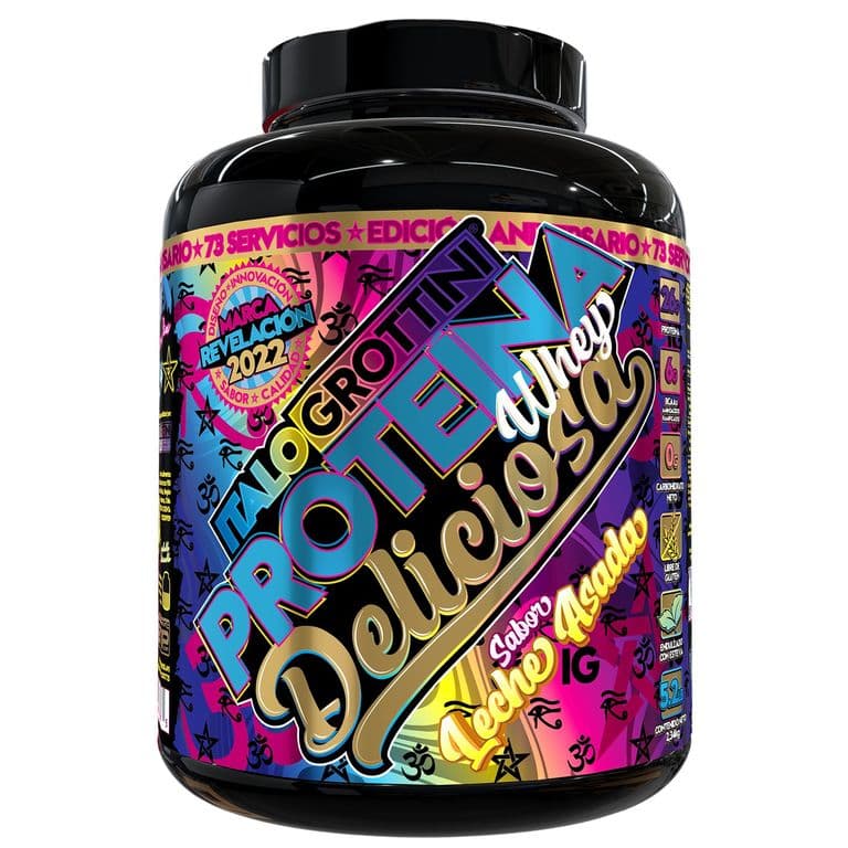 PROTEINA WHEY DELICIOSA - 5 LIBRAS LECHE ASADA - ...
