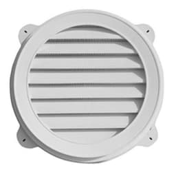 Celosia Pvc Circular Fronton Exterior 18 Blanca