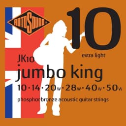 Set para guitarra electroacustica JK10 (Jumbo King)