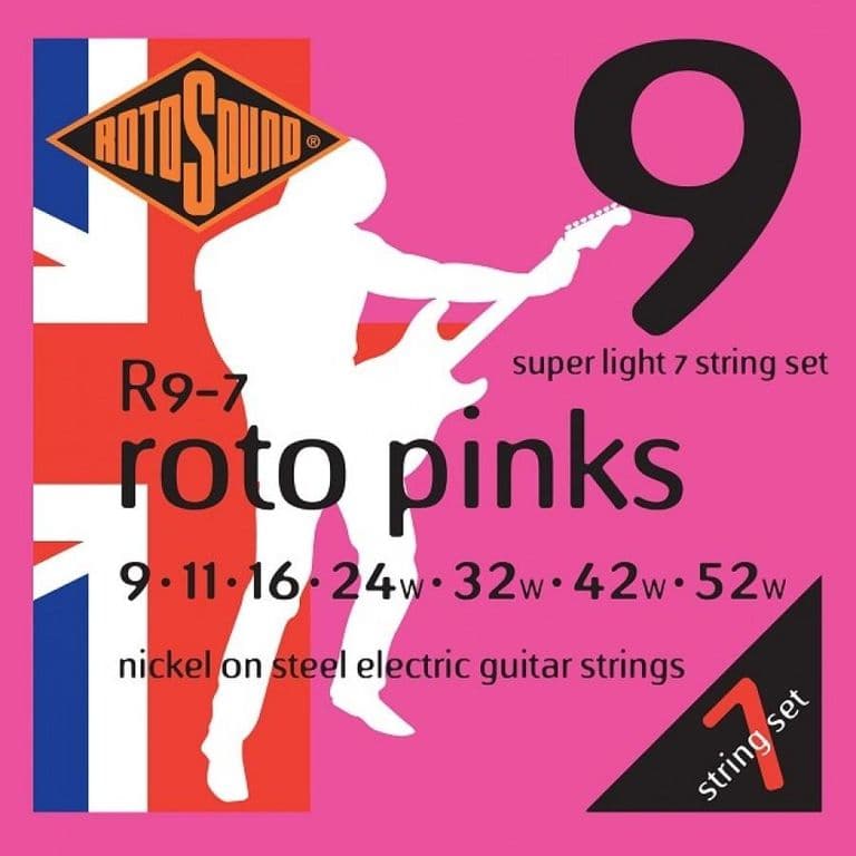Set 7 Cuerdas Guitarra Electrica R9-7