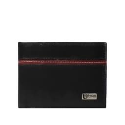 Billetera hombre 100% cuero natural negro Negro ...