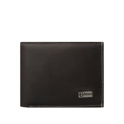 Billetera hombre 100% cuero natural cafe Cafe ...