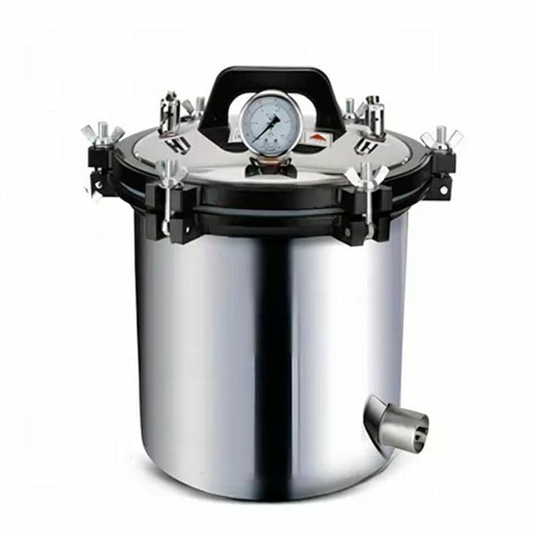 Esterilizador Autoclave Vapor Presion Acero Inoxidable 18L