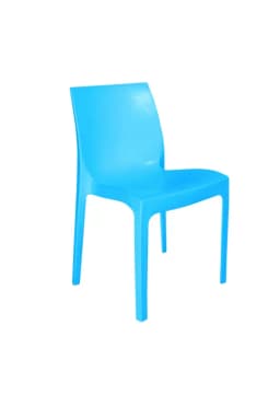 Silla Silla Plastica Celeste Resistente Con Filtro Uv Dv