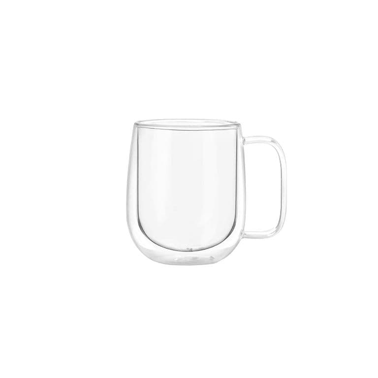 Taza Mug de Vidrio Doble Pared 300 ml