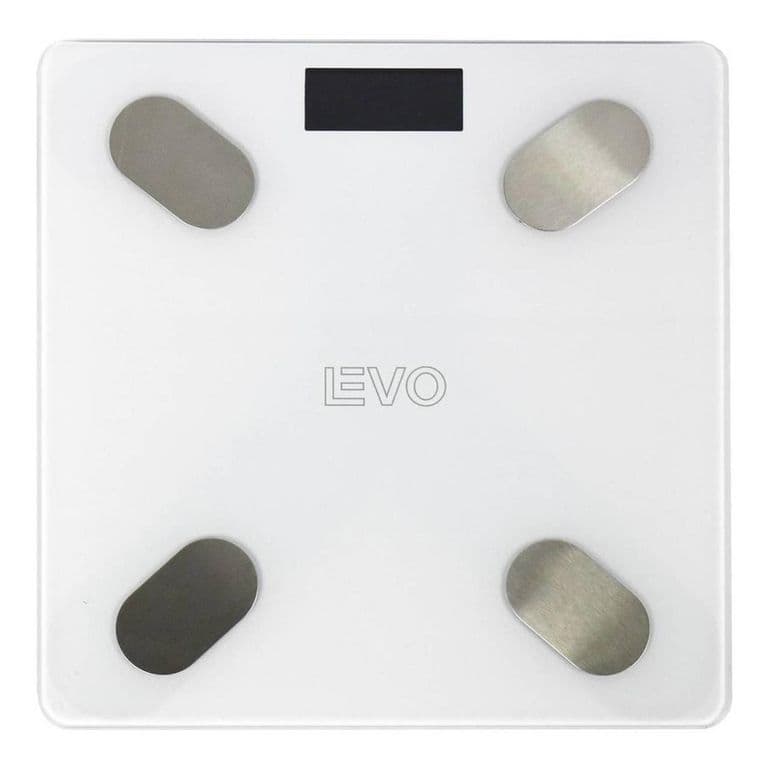 Pesa Digital Balanza Bano Bluetooth Blanca Inteligente