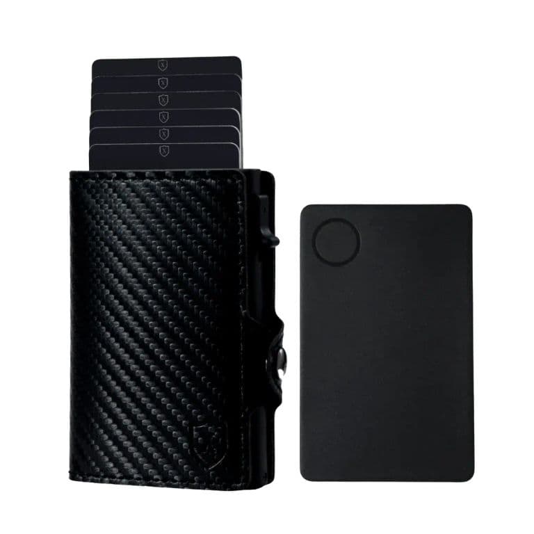 Pack Billetera Tarjetero con Localizador