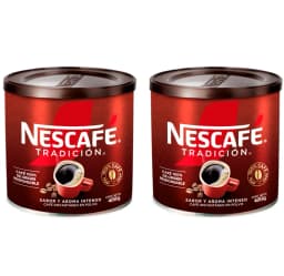 Cafe Nescafe Tradicion Tarro 400g Pack X2