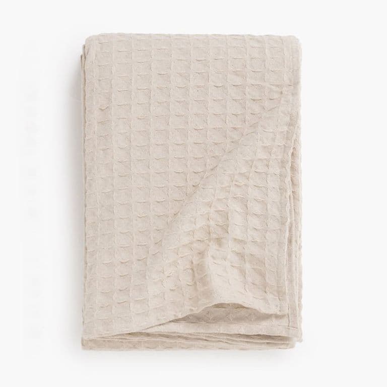 Cubrecama Panal 180x260 Crudo (cama 1 o 1 1/2 plazas) Beige 1 PLAZA