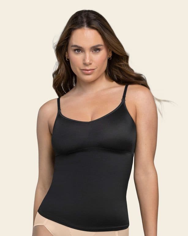 Camiseta Multiusos de Control de Abdomen y Espalda 015824 Negro S