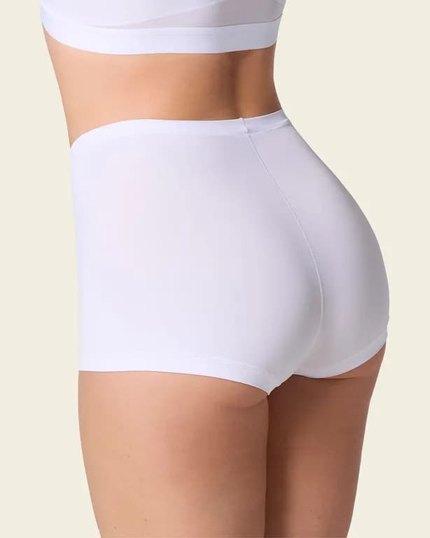 Calzon Tipo Boxer de Ajuste Perfecto 012640 Blanco L