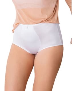 Calzon Faja Clasico con Control Suave 0233 Blanco M