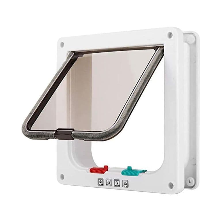 Puerta Exterior Pequena Para Perro Gato Mascota Talla S