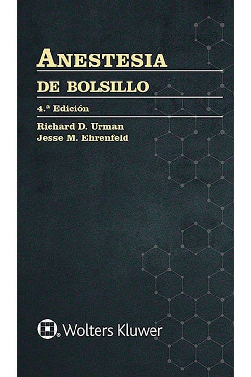 Libro Anestesia De Bolsillo 4 Ed.