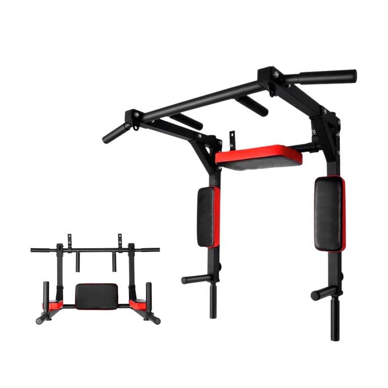 Barra Dominadas Muralla Brazos Abdominales Fitness